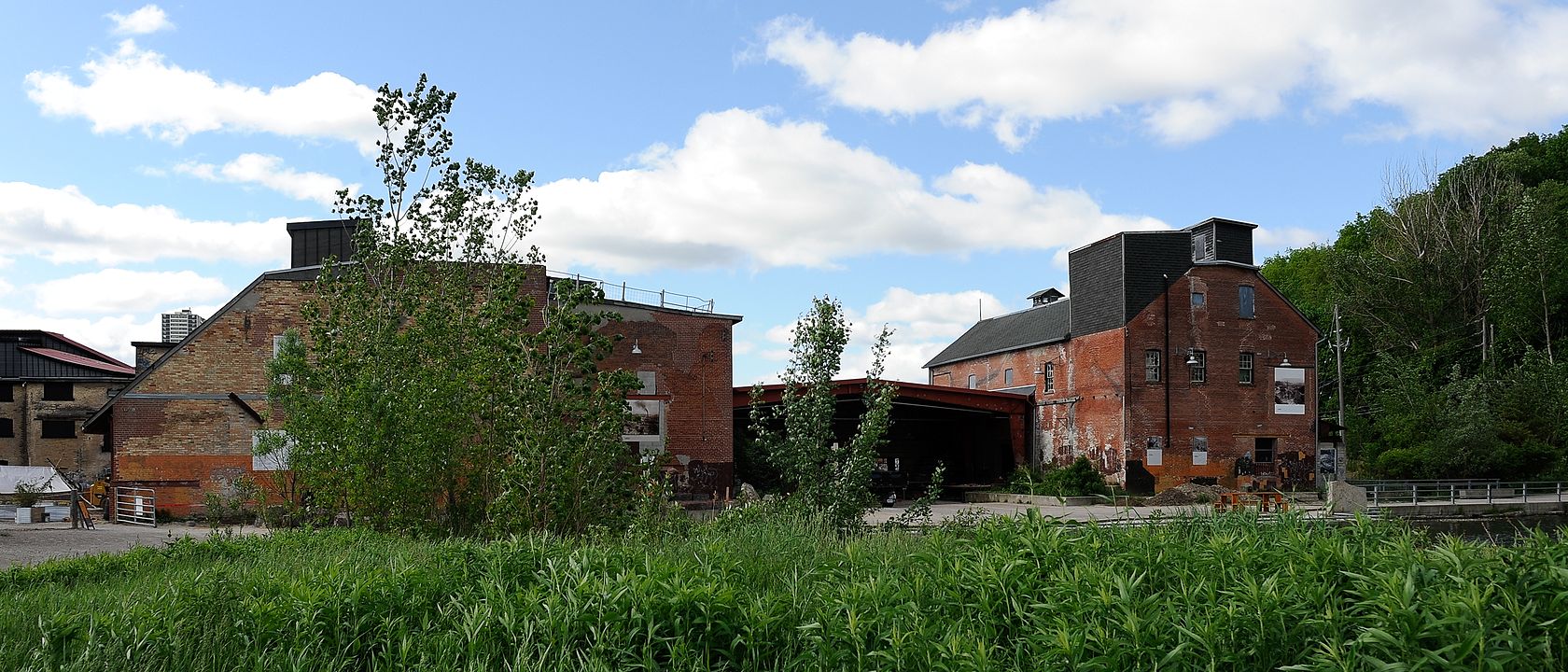 Redevelopment of the kiln buildings at Evergreen Brick Works